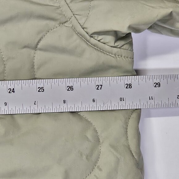 Original Use Men's Quilted Mid Weight Jacket Olive Green Size XXL Snap Button Up - Picture 8 of 11